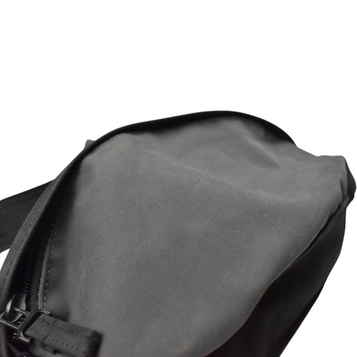 Champion technical waist bag black used, running belt Y2K gorpcore