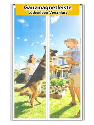 HOFUDON magnetic insect screen for balcony door 100 x 200 cm fiberglass