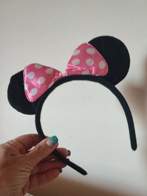 Mini Mouse ears used for Halloween and play