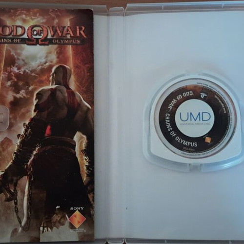 God of War Chains of Olympus PSP Essentials used, complete with box and manual