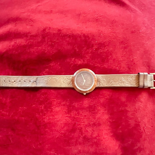 Vintage Classic Tissot Woodwatch μεταχειρισμένο 1980-81 Quarz unisex/γυναικείο