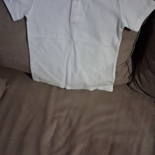White summer shirt with collar, H&M, for school events