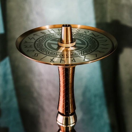 Mr Shisha Valhalla hookah new, stainless steel, Viking design