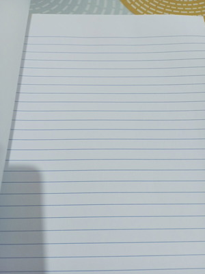 Replacement pad with ruled note sheets A4, 200 sheets