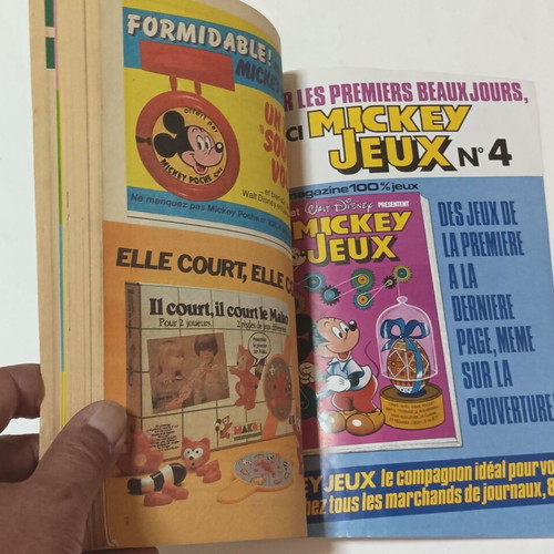 Disney Picsou Magazine No 134 French Comics Mickey 1983