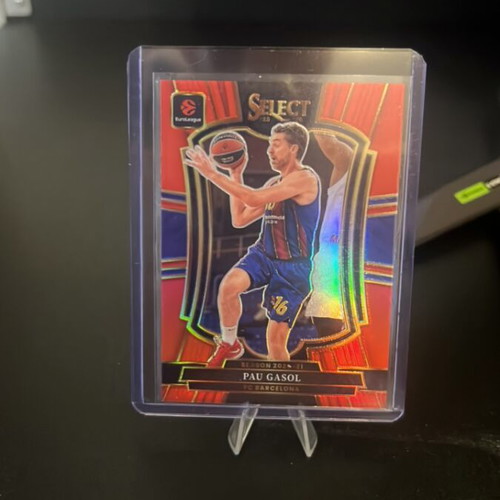 Pau Gasol Select Euroleague Barcelona card new