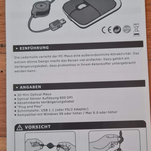 Leather office kit new with mouse, mousepad, USB hub and cables