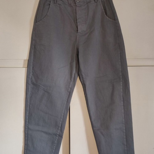 Slouchy paperbag women's pants size S/M like new gray
