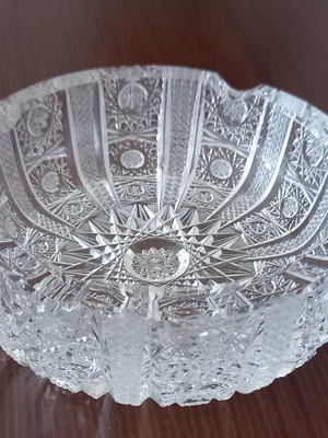 Bohemia crystal ashtray like new
