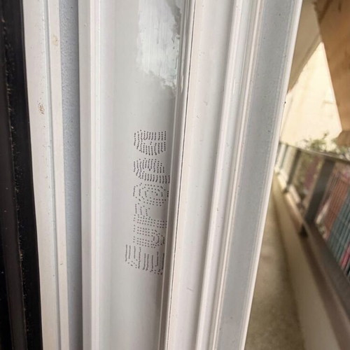 Europa Balcony Doors with Double Glass like new, set of 3 with frames