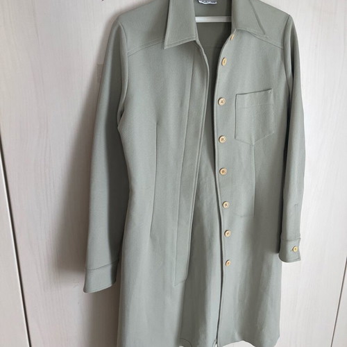 Women's spring trench coat like new, gray, size M