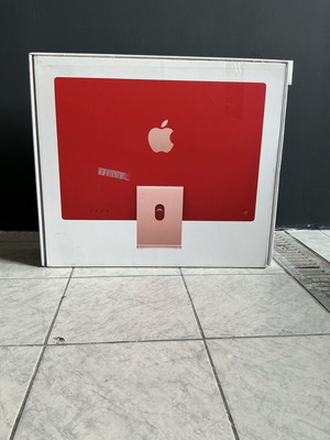 Κουτί iMac μεταχειρισμένο με κόκκινη πλάτη για iMac 24