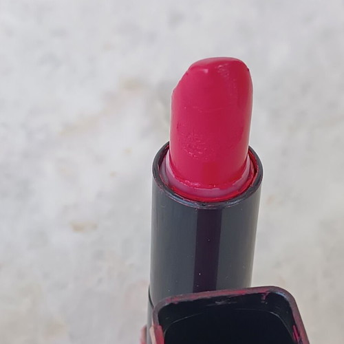 Max Factor lipstick used, intense pink fuchsia watermelon shade
