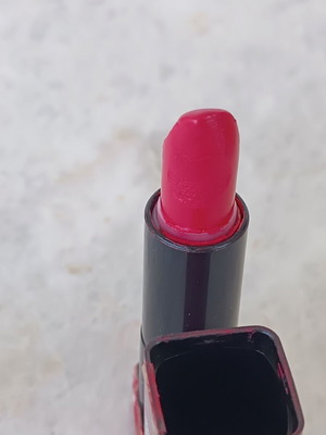 Max Factor lipstick used, intense pink fuchsia watermelon shade