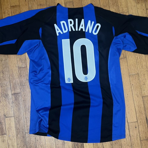 Inter Milan Adriano 2005 jersey like new, Nike 118775