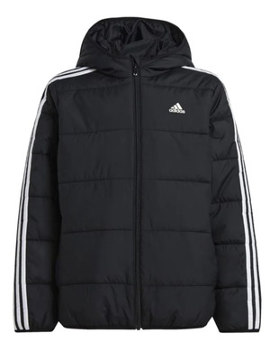 Adidas kids jacket black, like new, size M for 14-15 years