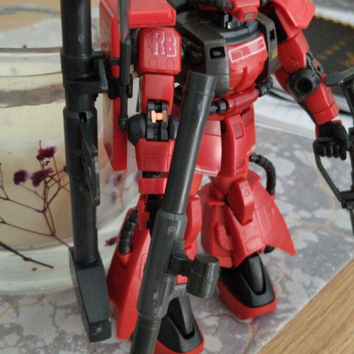 Gundam RG Johnny Riddens Zaku figure like new