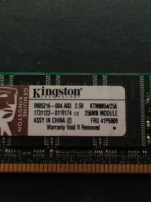 Μνήμη Kingston 256MB DDR RAM σαν καινούργιο για Desktop