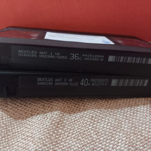 The Beatles Anthology 1 & 3 VHS tapes used, documentary