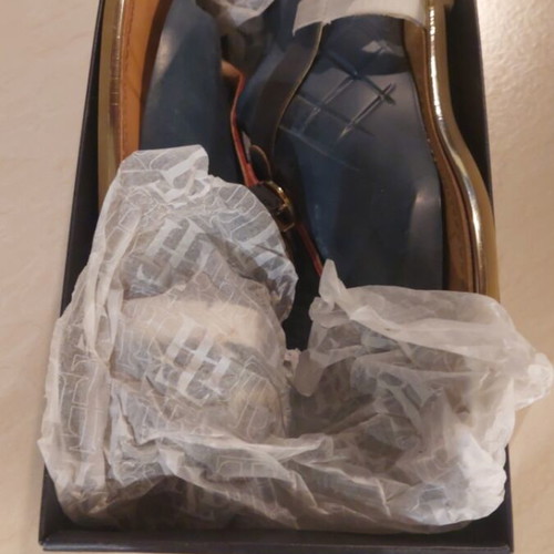 Tommy Hilfiger women's sandal like new, size 40, blue and red