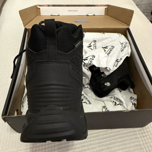Nortiv 8 unisex hiking boots, waterproof, size 40, black
