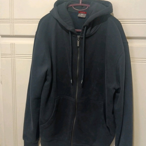 Frank Tailor sweatshirt jacket like new, black and blue, sizes M and L