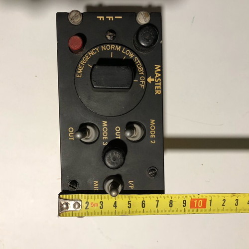 Military control panel C-1158/APX used for aircraft