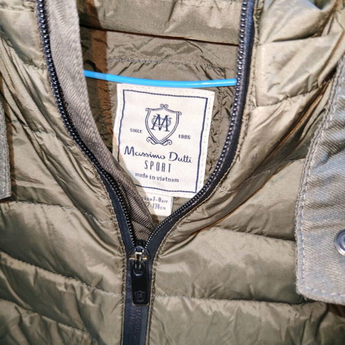 Massimo Dutti boys jacket khaki like new size 7-8 years