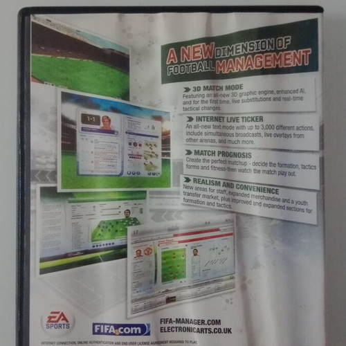 FIFA Manager 09 PC game used