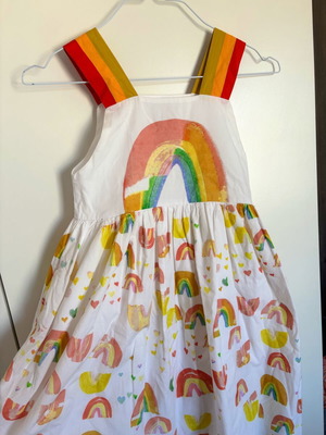 Stella Mccartney dress for 10-year-old child like new, black