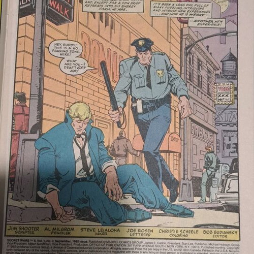 Secret Wars II #3 Marvel Comics used