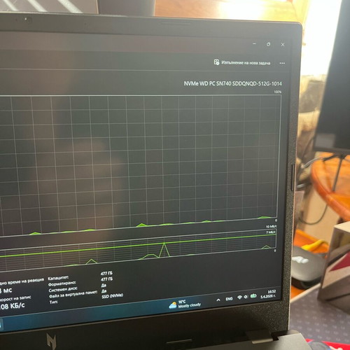 Acer Nitro 15 Gaming Laptop like new with Intel i5 and Nvidia RTX 3050
