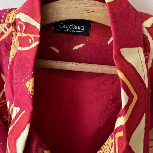 Gardenia shirt new, short, multicolor, size M
