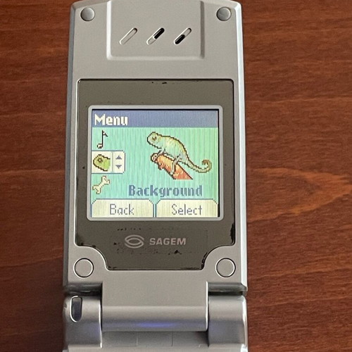Sagem My C-2 phone used