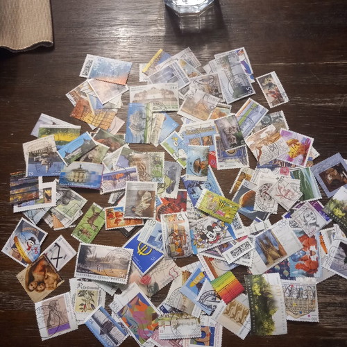 German stamps like new, pack of 150+