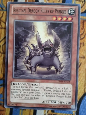 Reactan, Dragon Ruler Of Pebbles Effect Monster σαν καινούργιο