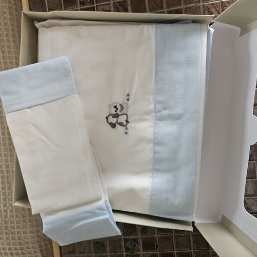 Mayoral crib sheet new, blue 120x80