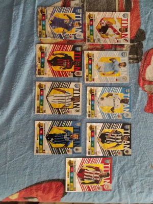 Fifa365 Dominator, Titan, Magician collection like new, 40 cards
