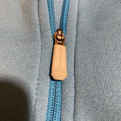 Mammut fleece shirt used, size L, blue