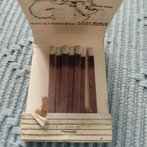 Kent matches used collectible