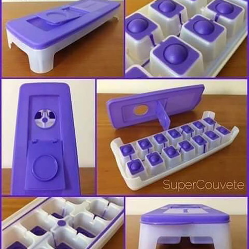 Tupperware ice tray for 14 large ice cubes