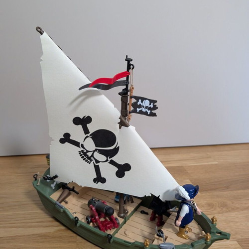 Playmobil Pirate Ship with Crew and Accessories