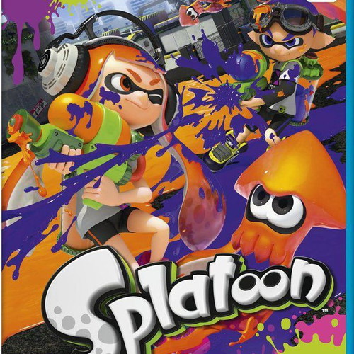 Splatoon for Nintendo Wii U used, in excellent condition