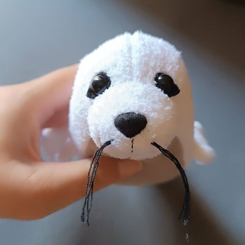 Plush seal screen cleaner used