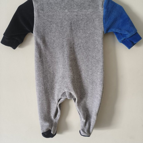 Pretty Baby velour baby romper, new, 0-1 months, 56 cm