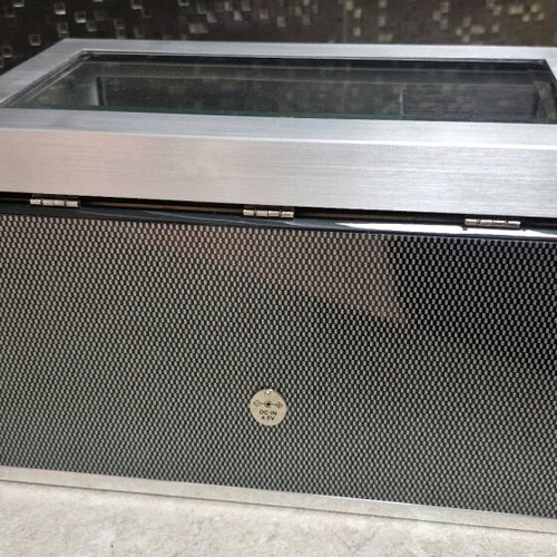 Rapport of London Twin Watch Winder like new, glass and carbon fiber