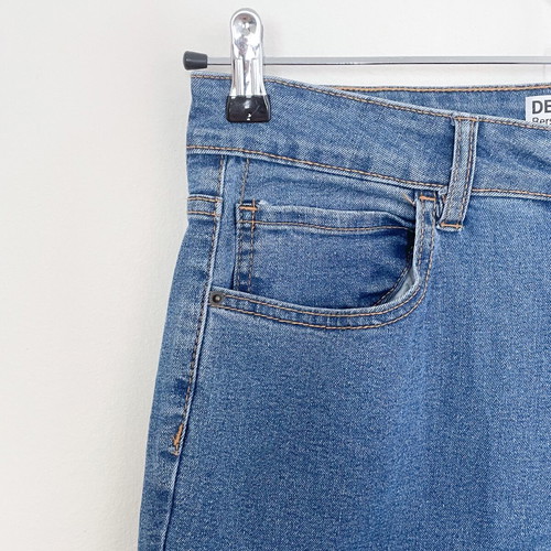 Bershka Skinny Jean Pant like new, blue, size EUR 44