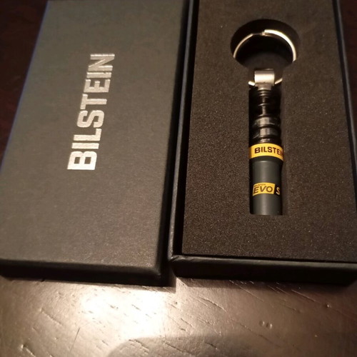 Bilstein promotional set new with keychain, stickers and pen