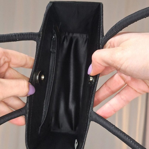 Handbag slightly used, black