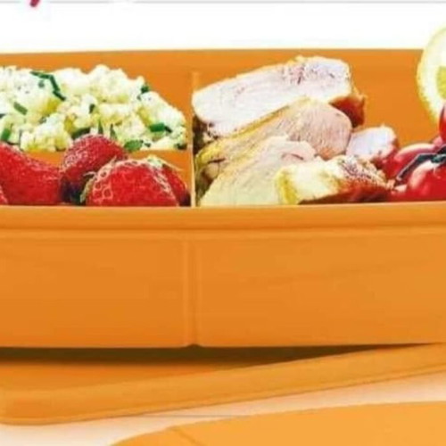Container with compartments 1L new, airtight and watertight